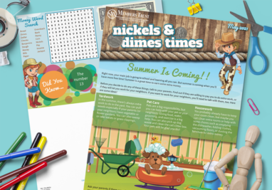 Members Trust Nickels and Dimes Newsletter