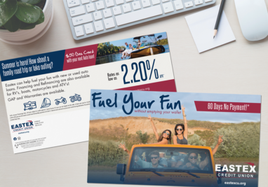 Eastex Fuel Your Fun Postcard
